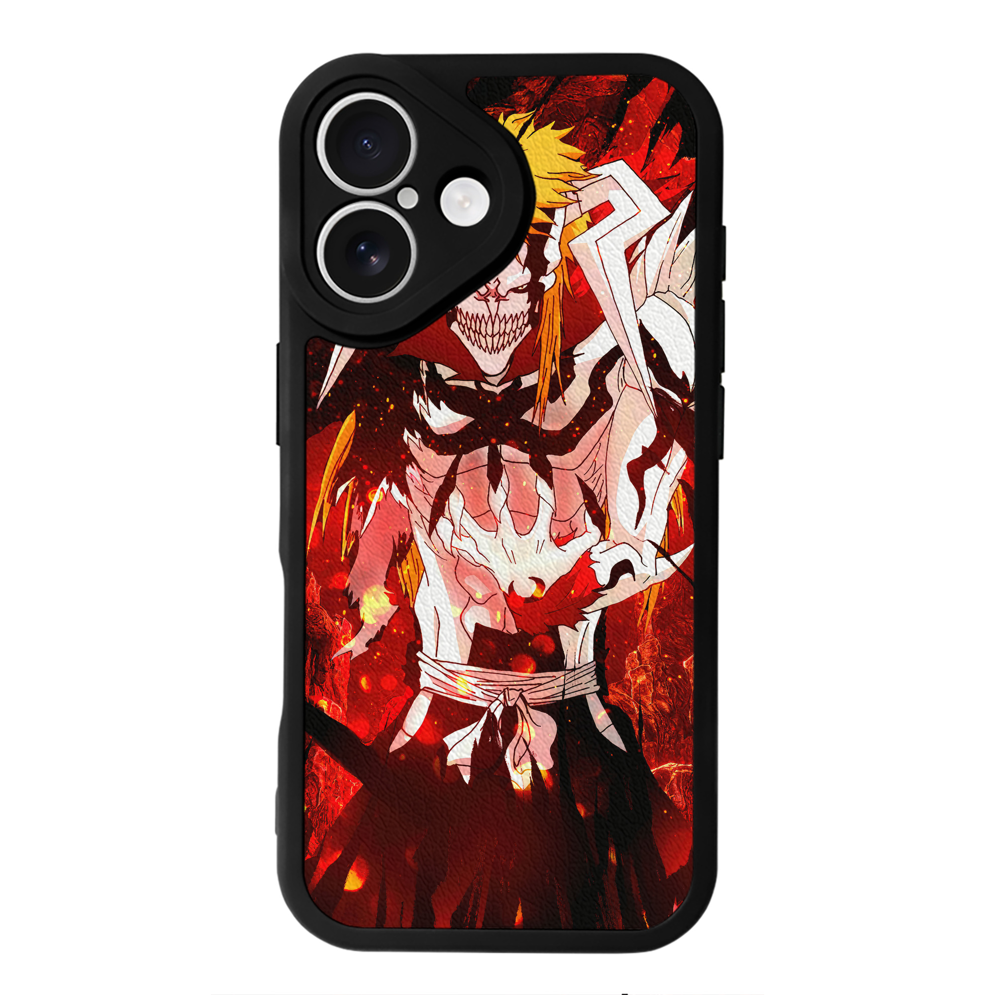 （画像用） ブリーチ BLEACH 【iPhone 16シリーズ対応】シリコンスマホケース（レザー調） 材質：シリコン